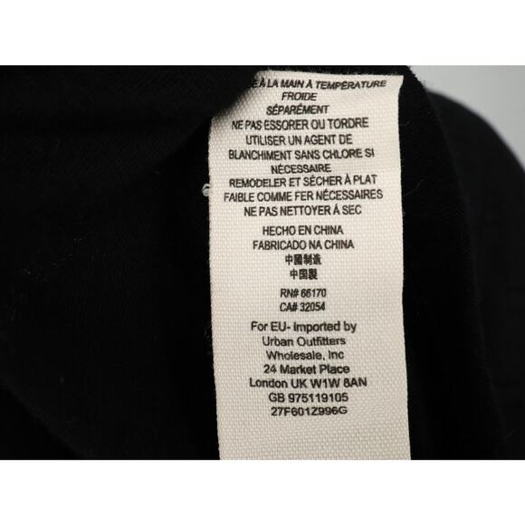 Free People Dress Womens Small Black Beaded Stretch Knit Open Back Fitted Lbd - Picture 14 of 15